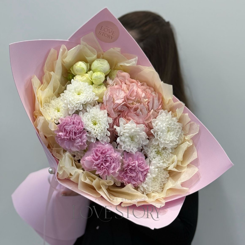 Розовый микс 5