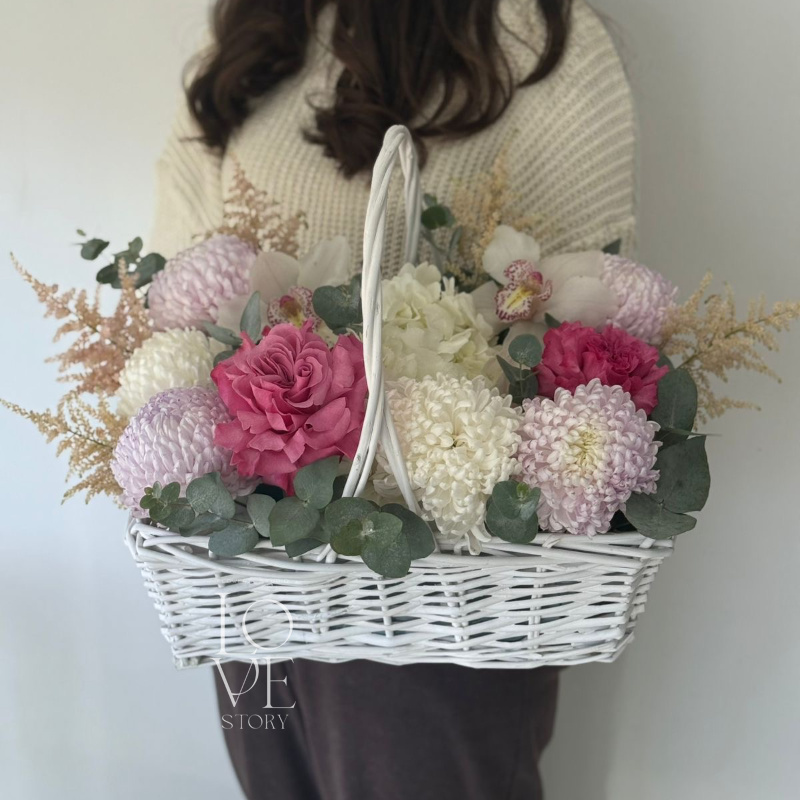 Корзина с бигуди  1