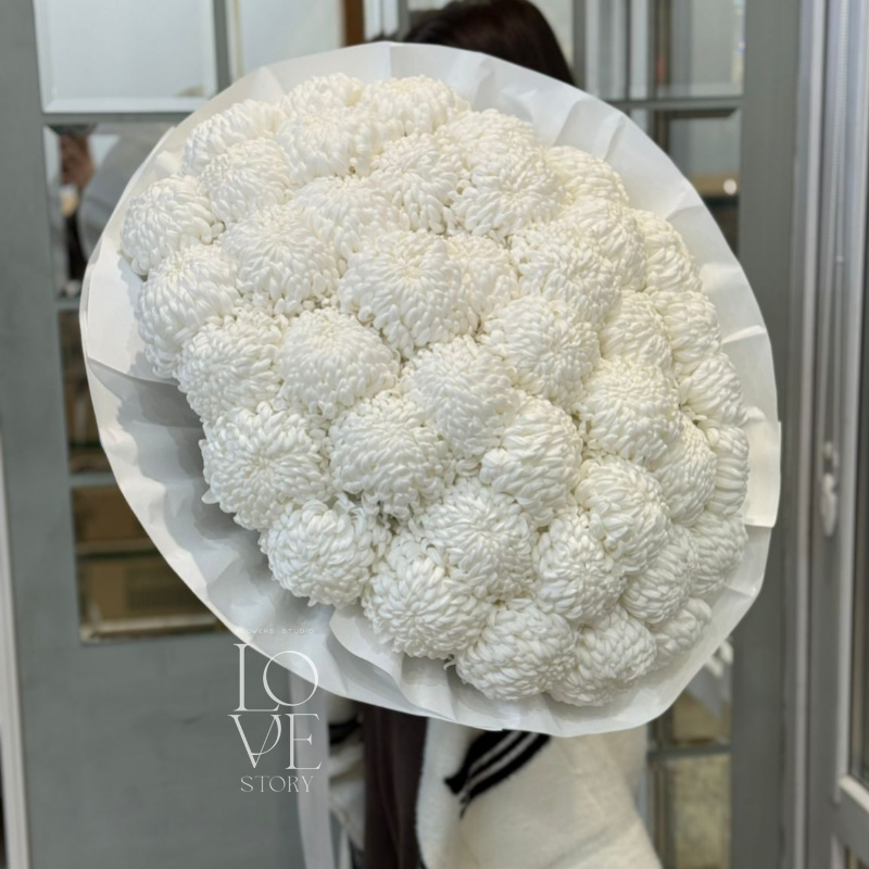 Белые бигуди (41 шт) 