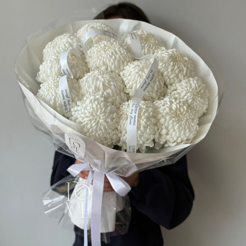 Белые бигуди (13 шт) 