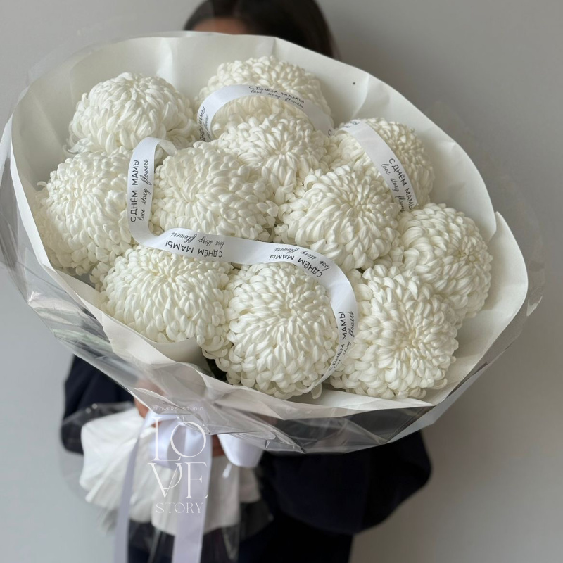 Белые бигуди (11 шт) 