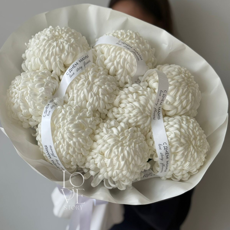 Белые бигуди (9 шт)  2