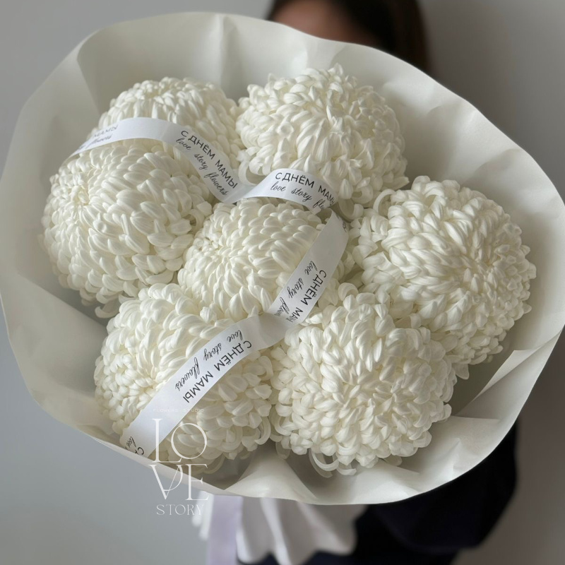 Белые бигуди (7 шт)  2