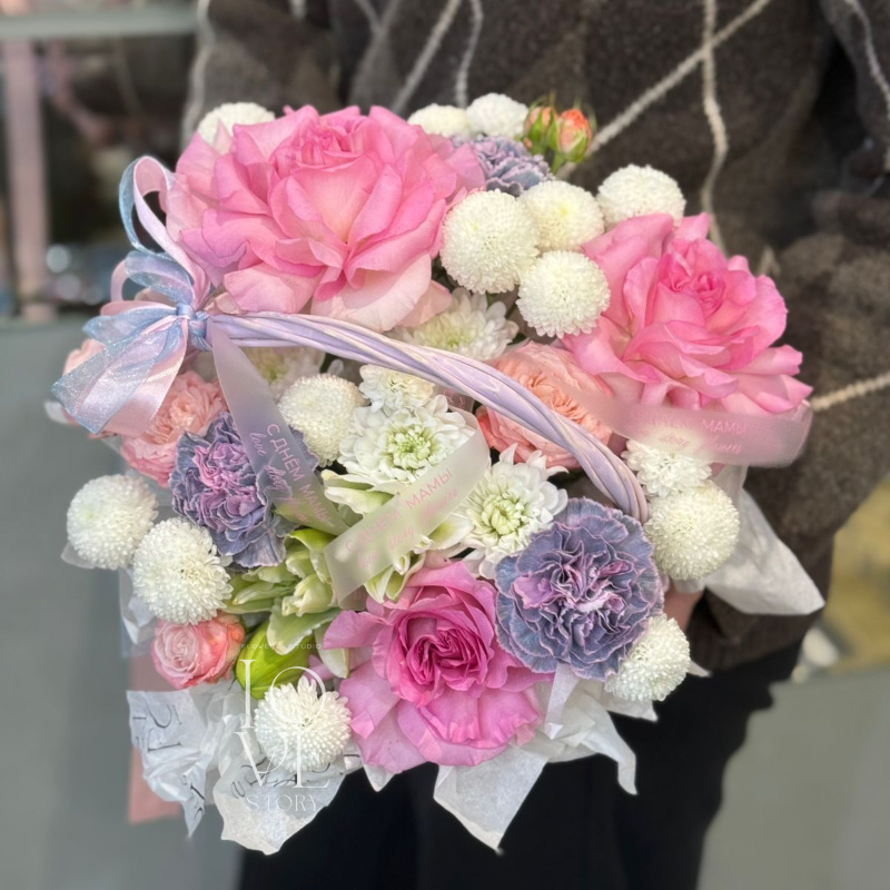 Яркая корзинка  1