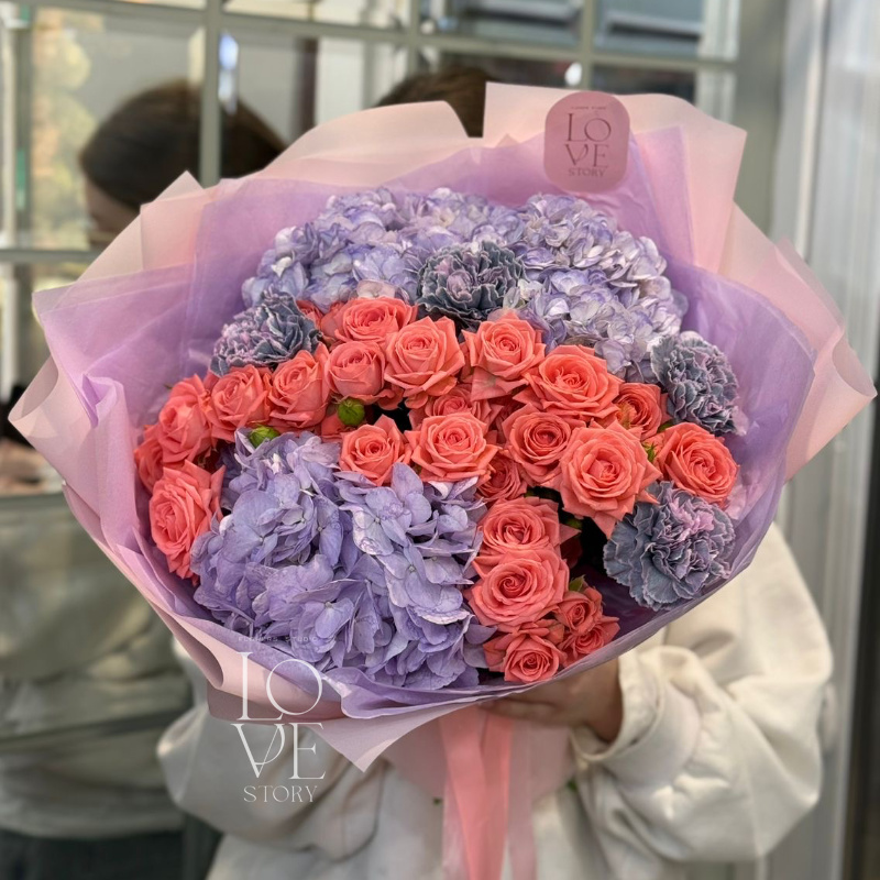 Фиолетовые Гортензии и Барбадос 