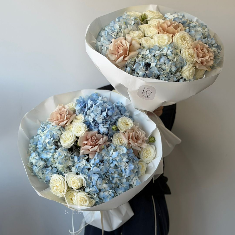 Голубой микс с Квиксенд 3