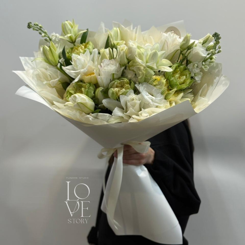 Микс с лилией и розой Вегги 2