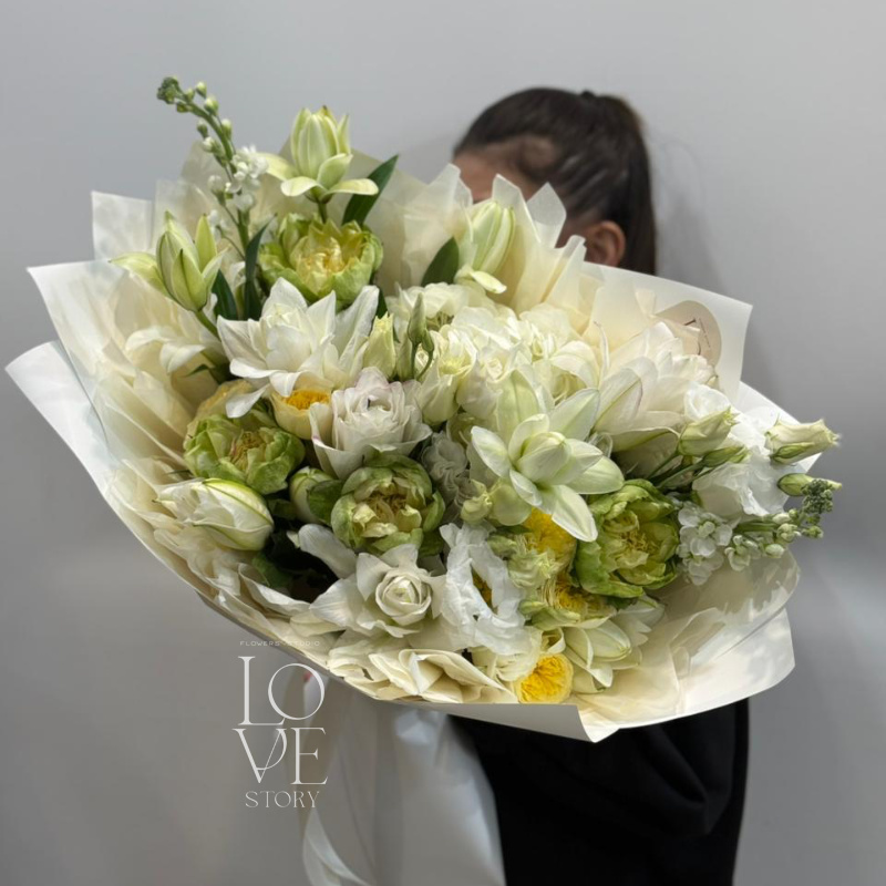 Микс с лилией и розой Вегги