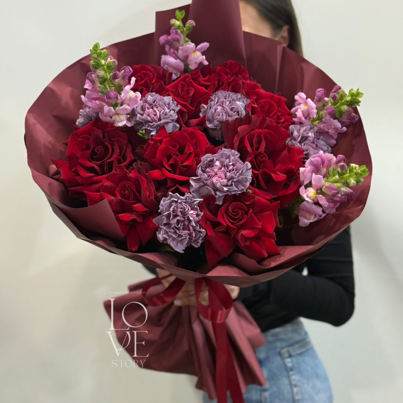 Эксплоер, антиринум и диантусы грей