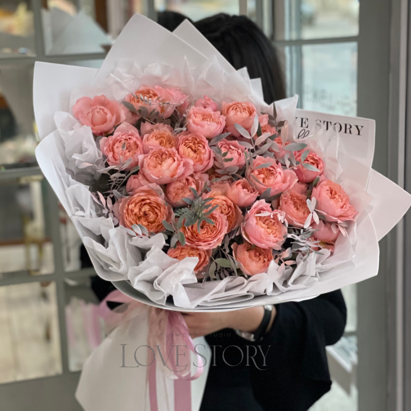 Кустовые розы Джульетта 🎀