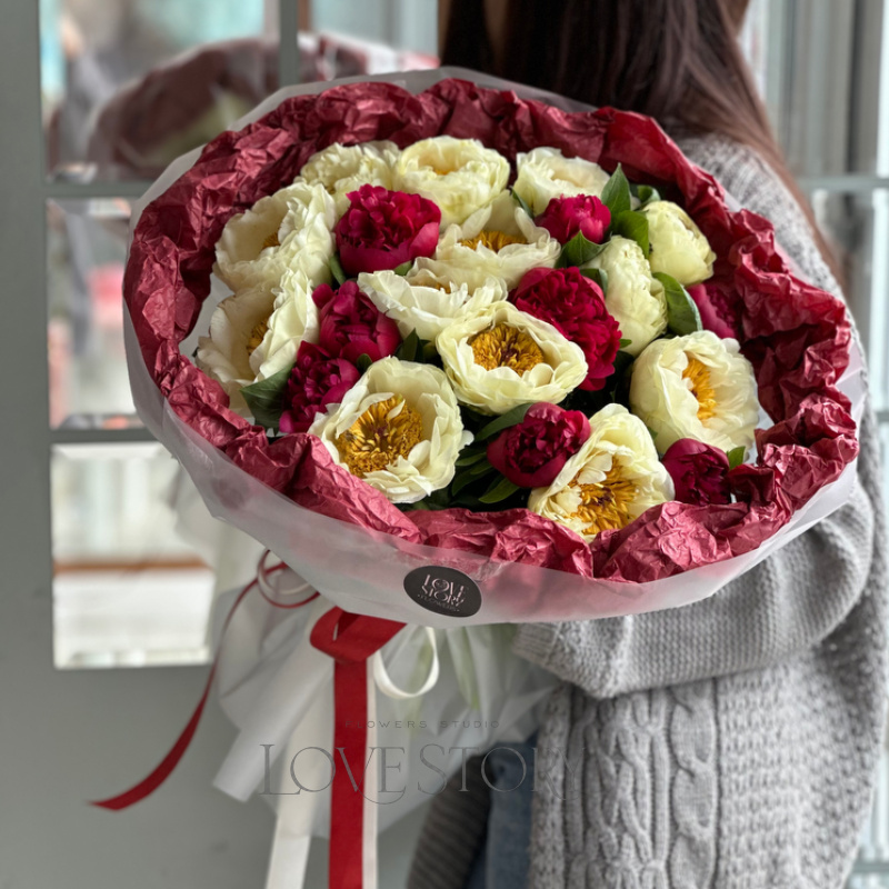 Микс пионов