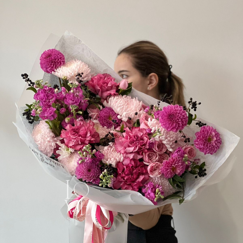 Малиновое пирожное